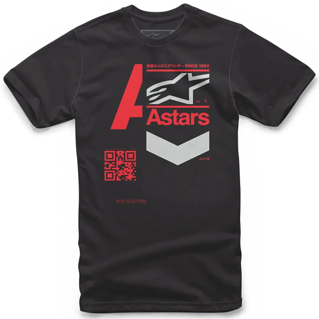 Alpinestars Label T-Shirt, schwarz, Größe M für Männer