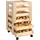 Hi Kartoffel- und Obstkiste natur Holz Fichte B/H/T: ca. 30x52,5x37 cm - Natur