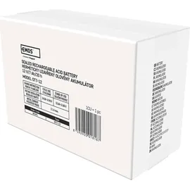 EMOS Wartungsfreier Bleiakku 12V, 7 Ah, Faston 4,7 mm