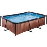 EXIT TOYS Wood Pool 220 x 150 x 65 cm