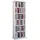 VCM Standregal 40 x 30 x 180 cm Weiß