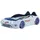xl moebel gmbh Kinderbett Rennwagen 90 x 200 cm Holz weiß