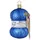 INGE-GLAS - Christbaumschmuck, Weihnachtsbaumschmuck - Strickfreude Blau - Glas - Höhe 11 cm