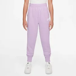 NIKE Kinder Sporthose G NSW CLUB FLC HR FTD PNT, DOLL/DOLL/WHITE, XS