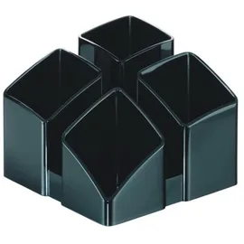 HAN Stiftehalter Scala 12,5 x 10 x 12,5 cm Schwarz 4 St.