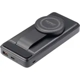 VOLTCRAFT VC-WPB-20000 Wireless Powerbank 20000 mAh Qi Wireless Charging, USB PD Li-Ion Schwarz