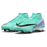 Nike Zoom Superfly 9 Academy Fg/Mg Fußballschuhe 300 - hyper turq/fuchsia dream-black-white 44.5