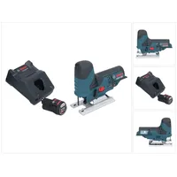 Bosch Professional, Stichsäge, Bosch GST 12V-70 Professional Akku Stichsäge 12 V 70 mm + 1x Akku 2,0 Ah + Ladegerät