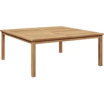 vidaXL Gartentisch 110 x 110 x 45 cm Braun