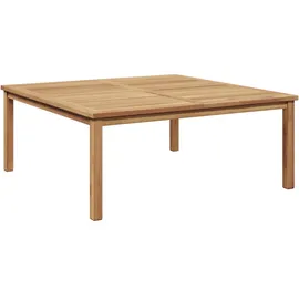 vidaXL Gartentisch 110 x 110 x 45 cm Braun