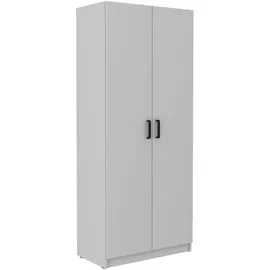 masseno Drehtürenschrank MALTESA 79,9 x 190,1 x 43,6 cm Grau