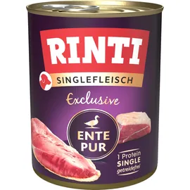 Rinti Singlefleisch Exclusive Ente Pur 6 x 800 g