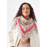 Codello Tuch mit Leomuster beige Damen