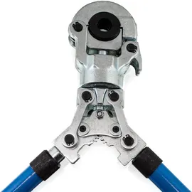BITUXX Rohrpresszange Handpresszange 60 kN für Alu Verbundrohr bis 16-20-26-32 mm