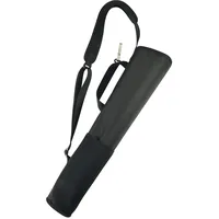 Cosmos Bogenschießen Pfeilköcher Halter Verstellbarer Pfeil Rucksack Tasche Halter Hip Back Köcher für Pfeile, Bogenjagd und Zielübungen, Schwarz, Schwarz