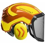 Pfanner Protos Integral Forest Forsthelm G16 F39 alle 24 Farben Forst Schutzhelm - Orange-Neongelb