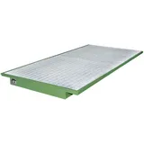 Bauer Südlohn Einhängewanne EHW 2700, lackiert, Resedagrün