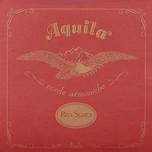 AQUILA CORDE ARMONICHE Aquila 76U Tenor-Ukulele G-Saite Red Series 76U (4th G) 8-string, nicht umsponnen