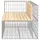 deluke Gabionenbank INO 122 × 71 × 65,5 cm