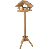 Siena Garden Vogelhaus Tino mit StänderKiefer FSC 100%, 39 x 39 x 28 cm