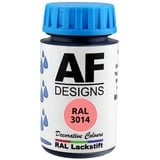 Alex Flittner Designs Lackstift RAL 3014 Altrosa glänzend 50ml Holz Metall Möbel Bad Retuschierlack Reparaturlack