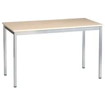 Sodematub Mehrzwecktisch 120,0 x 80,0 x 74,0 cm Beige/Silber
