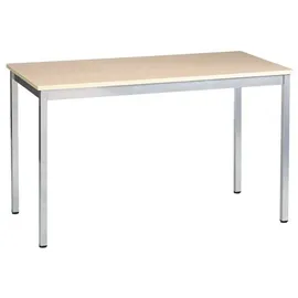 Sodematub Mehrzwecktisch 120,0 x 80,0 x 74,0 cm Beige/Silber