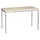 Sodematub Mehrzwecktisch 120,0 x 80,0 x 74,0 cm Beige/Silber