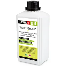 LEVEL PLUS Tiefgrund Universal Grundierung Acryl L+04 1L