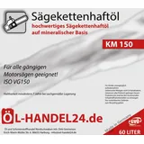 KM 100 (60 Liter) Hochleistungs Sägekettenöl Haftöl Kettensägenöl Kettenöl Kettensäge