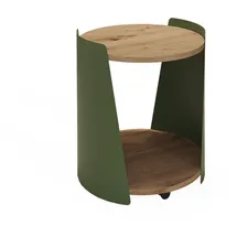 Vicco Couchtisch Grün Eiche 40 x 46 cm