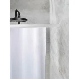 Wenko Duschvorhangstange L-Form 0 x 0 cm silber