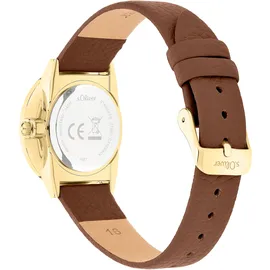 s.Oliver Soft Elegance Beige Metall 36 mm SO-4487-LQ