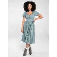 Spieth & Wensky Dirndl Ferrara Puffärmel blau 40