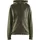 Craft Core Soul Kapuzenjacke Damen Kapuzensweater, grün - XS