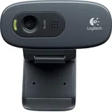 Logitech C270 HD Webcam, HD 720p/30fps Für Streaming Im Chat Video Anrufe Zoom