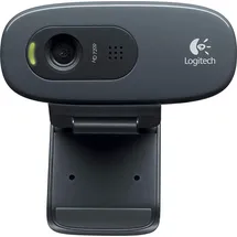 Logitech C270 HD Webcam, HD 720p/30fps Für Streaming Im Chat Video Anrufe Zoom