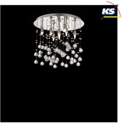 Ideal Lux Deckenleuchte MOONLIGHT PL8, 8-flammig, G9 max. 40W, Gold IDEA-080932