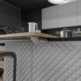Kalb Material Für Möbel Luxor 3-fach 2 m Grau 2 St.
