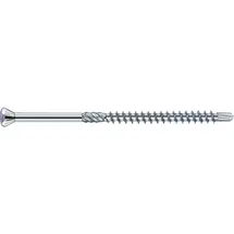 Eurotec 110290 Hobotec Holzbohrschraube, Torx 10 mit Zierkopf, 3,2 x 35mm, blau verzinkt, 500 Stück