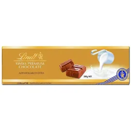 Lindt (26,77€/1kg) Lindt Alpen-Vollmilch-Schokolade Extra 300g Tafel
