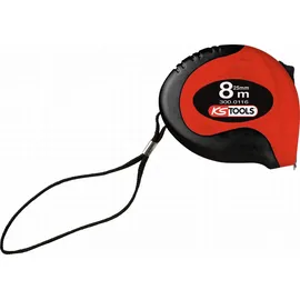KS Tools Bandmaß mit Feststeller,schwarz-rot, 8m