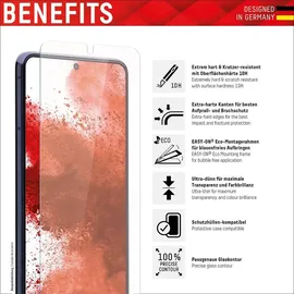 Displex Real Glass + Case Schutzset für Samsung Galaxy A53 5G