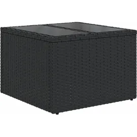 vidaXL Gartenlounge-Set 10-tlg. schwarz/blau