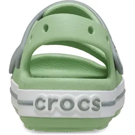 Crocs Unisex Kinder Crocband Cruiser Sandal T Sandalen, Fair Green/Dusty Green, 19/20 EU