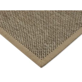 DEKOWE Teppichboden DEKOWE "Naturino Prestige Spezial", braun (camel), B:67cm H:10mm L:150cm, Obermaterial: 100% Polypropylen, Teppiche, Flachgewebe, meliert, Sisal Optik, In- und Outdoor geeignet