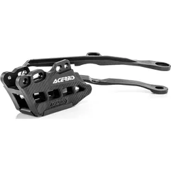 Acerbis 0023662 Kawasaki, Set Kettenschleifer/-führung - Schwarz