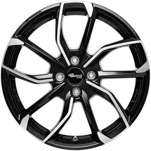 RC Design RC34 Schwarz front-poliert 6.5x16