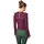 KARI TRAA Linnea Langarm-t-shirt - Wine - XL