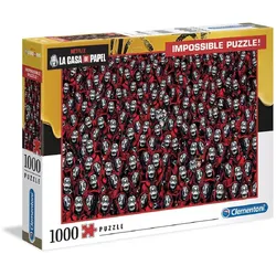 Clementoni - Impossible Puzzle - Haus des Geldes (1000 Teile)